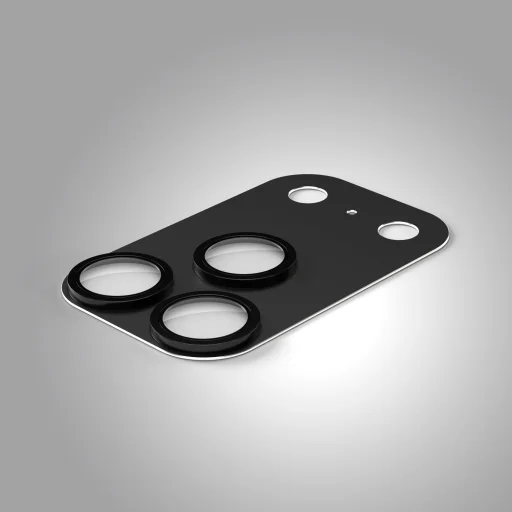 iPhone 17 Pro Teljes Kamera Lencsevédő Etteri fekete üvegfólia - 4