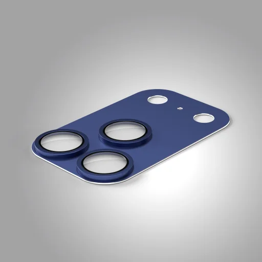 iPhone 17 Pro Etteri teljes kamera lencsevédő kék üvegfólia - 4