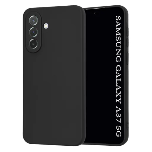 Samsung Galaxy A37 5G Fekete Techsuit SoftFlex tok - 1