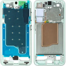 Középső keret Samsung Galaxy S25 S931-hez, Menta