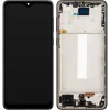 Samsung Galaxy A33 5G A336 kijelző modul, OLED verzió, utángyártott, fekete thumbnail