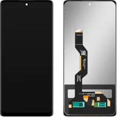 LCD kijelző modul MP Motorola Moto G85, keret nélkül, utángyártott, fekete