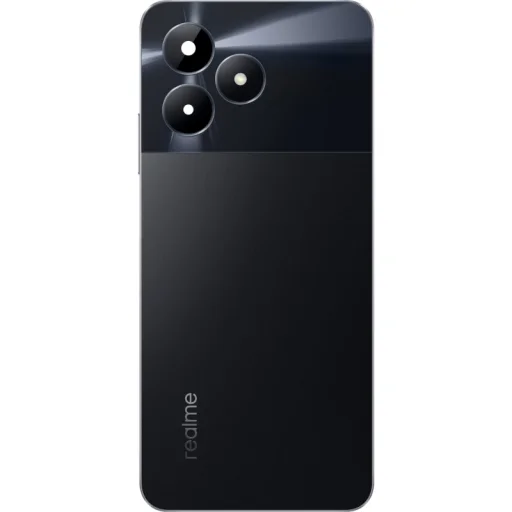 Akkumulátorfedél Realme C51-hez, Karbonfekete hátlap - 1