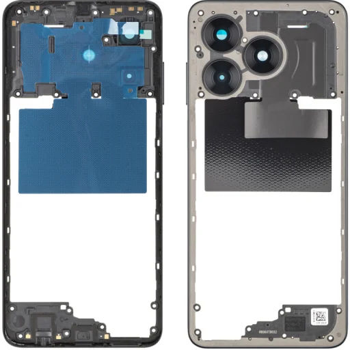 Középső keret Honor X5c Plus, Éjfekete - 1