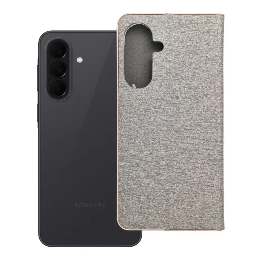 Samsung Galaxy A37 5G LUNA Book Gold puzdro strieborné - 9