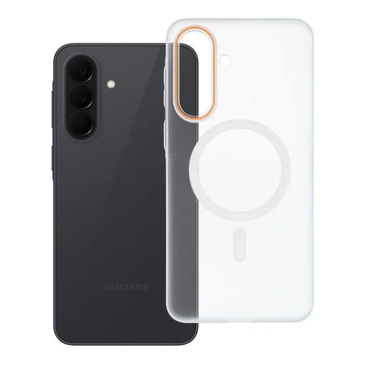 Samsung Galaxy A37 tok GO NARANCS kompatibilis MagSafe-kel átlátszó tok - 6