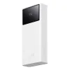 Baseus - Power Bank Star-Lord (PPXJ080102) - 2x USB, Type-C, Micro-USB, 22.5W, 30000mAh, Type-C kábel, 3A, 30cm - Fehér thumbnail