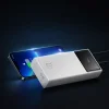 Baseus - Power Bank Star-Lord (PPXJ080102) - 2x USB, Type-C, Micro-USB, 22.5W, 30000mAh, Type-C kábel, 3A, 30cm - Fehér thumbnail