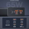 Baseus - Power Bank Star-Lord (P10022908113-00) - 2x USB, Type-C, Micro-USB, 65W, 30000mAh, Type-C kábel, 3A, 30cm - Fekete thumbnail