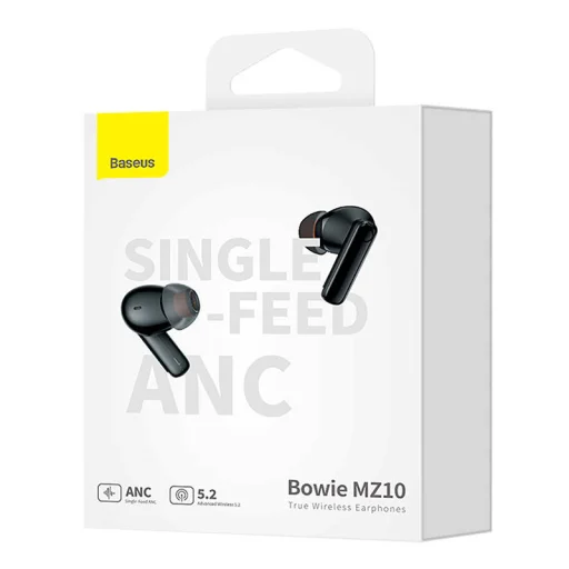 Baseus - Vezeték nélküli Fülhallgató Bowie MZ10 (NGTW340001) - TWS, Bluetooth - Fekete - 9