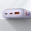 Baseus - Power Bank Qpow Pro (PPQD030105) - QC/PD/SCP/FCP, 20000mAh, 22.5W kábellel USB-C - Lila thumbnail