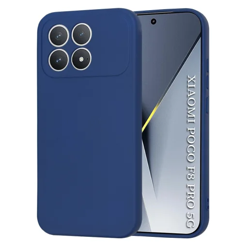 Techsuit - SoftFlex - Xiaomi Poco F8 Pro - Navy Blue tok - 1