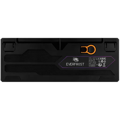 Proove - Vezetékes Billentyűzet Everfrost (CKEVEN00000401) - Mechanikus, RGB Háttérvilágítás, 87 Gomb, Outemu Red Kapcsolók, 1.8m - Fekete - 2