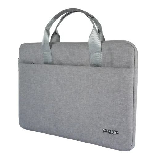 Yesido - Laptop Kézitáska (WB37) - Vízlepergető, 14 hüvelykes eszközökhöz - Szürke - 1