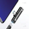 Adapter AU07 2 az 1-ben USB-C kék USB-C + 3,5 mm SJ277TC02 (US-SJ277) thumbnail