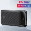 USAMS Powerbank 30000mAh 20W QC3.0+PDFast Charge fekete/fekete XY sorozat 30KCD20101 (US-CD201) Digita thumbnail