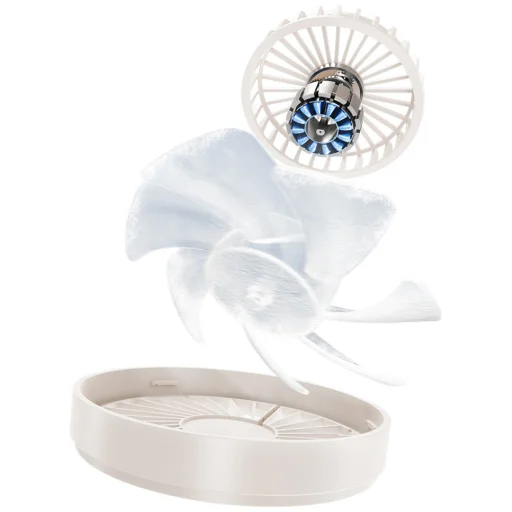 USAMS LiFE LU02 kézi ventilátor fekete - 8