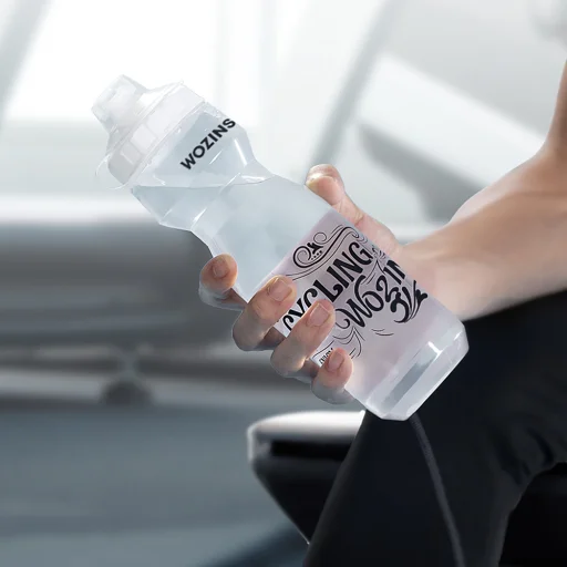 HBR-01 750ml biciklis palack - átlátszó - 2