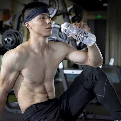 HBR-01 750ml biciklis palack - átlátszó - 7