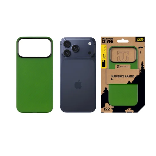 Tactical MagForce Aramid tok Apple iPhone 17 Pro Max Green Toad - 5