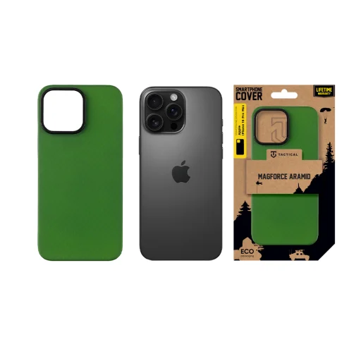 Tactical MagForce Aramid fliptok Apple iPhone 16 Pro Max Green Toad tok - 5