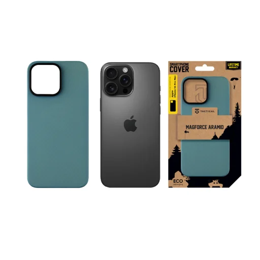 Tactical MagForce Aramid tok Apple iPhone 16 Pro Max-hoz Blue Jay - 5
