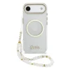 Guess IML Glitter Script Strap MagSafe fliptok iPhone 17 Air tok thumbnail