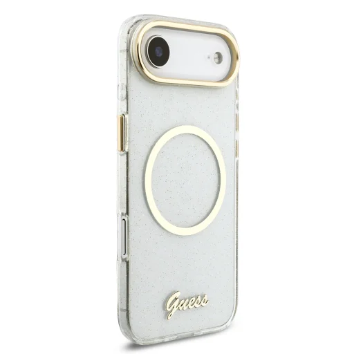 Guess IML Glitter Script Strap MagSafe fliptok iPhone 17 Air tok - 3