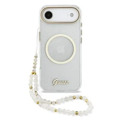 Guess IML Glitter Script Strap MagSafe fliptok iPhone 17 Air tok - 1