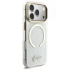 Guess IML Glitter Script Strap MagSafe puzdro pre iPhone 17 Pro, priehľadné thumbnail