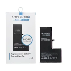 iPhone XS AmpSentrix Basic akkumulátor (nagy kapacitású 3150 mAh)