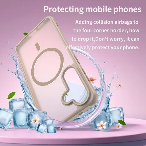 Techsuit - HaloFrost II MagSafe - Samsung Galaxy S26 Plus - Arany tok - 5