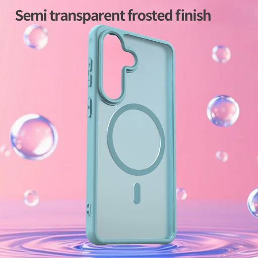 Techsuit - HaloFrost II MagSafe - Samsung Galaxy S26 Plus - Mentazöld tok - 2