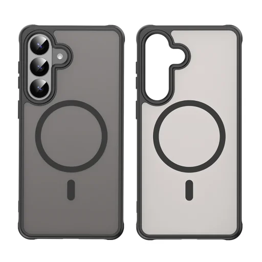 Techsuit - HaloFrost II MagSafe - Samsung Galaxy S26 Plus - Fekete tok - 2