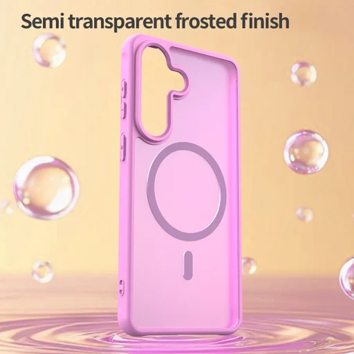 Techsuit - HaloFrost II MagSafe - Samsung Galaxy S26 Plus - Pink tok - 2