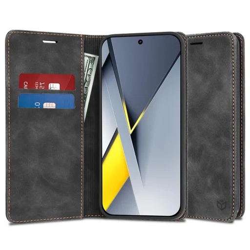 Techsuit - Confy Cover - Xiaomi Poco F8 Pro - Fekete tok - 1