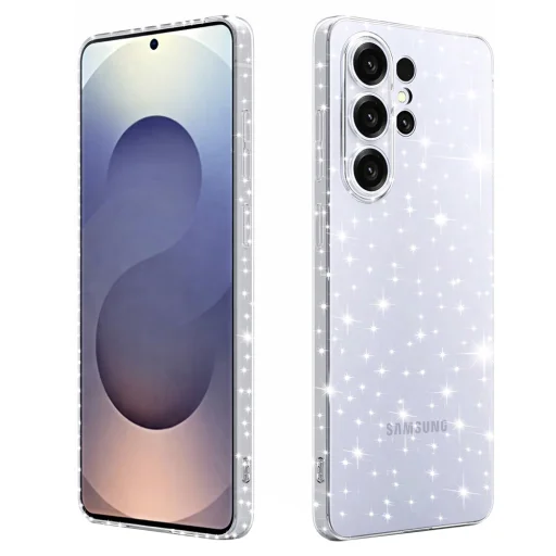 Techsuit - SparkleSkin Series - Samsung Galaxy S26 Ultra - Átlátszó tok - 1