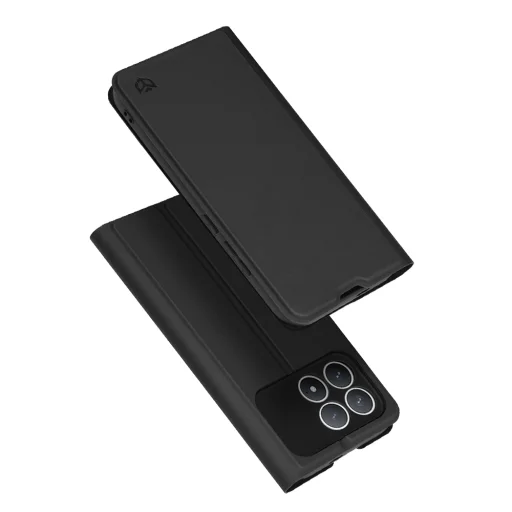 Techsuit - Magskin Fliptok - Xiaomi Poco F8 Pro - Fekete tok - 1