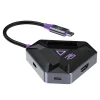 Proove - Docking Station Gaming Spectre 5in1 (HBPG10221205) - Type-C átalakító 2x USB3.0, Type-C, HDMI, PD100W - Sötétszürke thumbnail