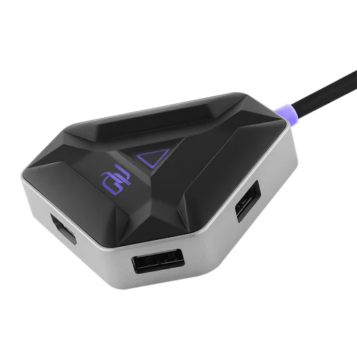 Proove - Docking Station Gaming Spectre 5in1 (HBPG10221205) - Type-C átalakító 2x USB3.0, Type-C, HDMI, PD100W - Sötétszürke - 2