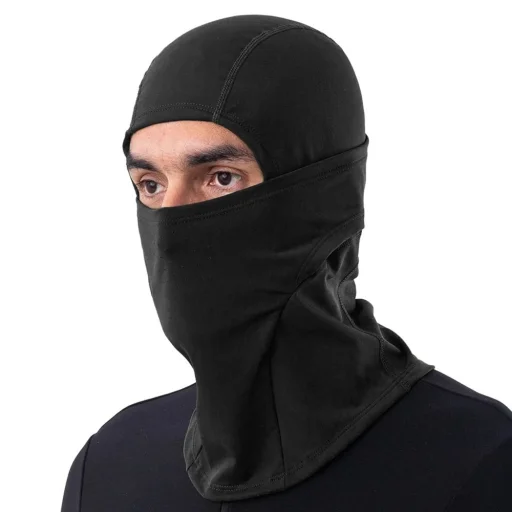Qunature 13230023011 ski balaclava bike motorcycle balaklava size L - black - 2
