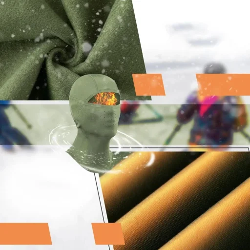 Qunature 13230023015 sí és motoros balaklava méret L - zöld - 4