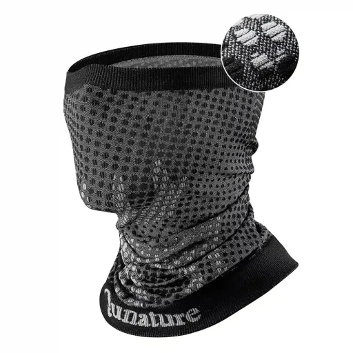 Qunature 11230014002 sí sál, sport bandana, univerzális méret - fekete - 1