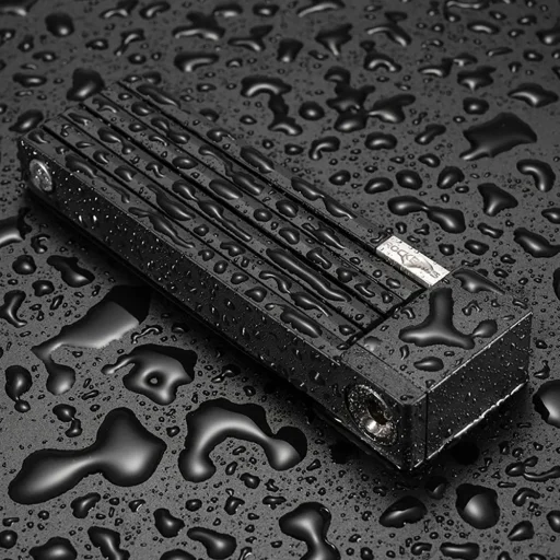 Rockbros 32140003001 összecsukható biciklizár kulccsal és fogantyúval, 88 cm - fekete - 15