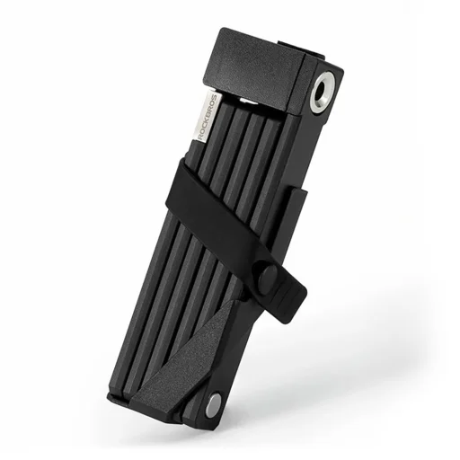 Rockbros 32140003001 összecsukható biciklizár kulccsal és fogantyúval, 88 cm - fekete - 1