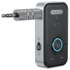 T67 Bluetooth 5.3 hordozható AUX audió vevő és adó, autós kihangosító és sztereó rendszer kompatibilitással thumbnail