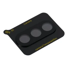 Samsung Galaxy A37 5D Teljes Ragasztású Kamera Edzett Üvegfólia Fekete