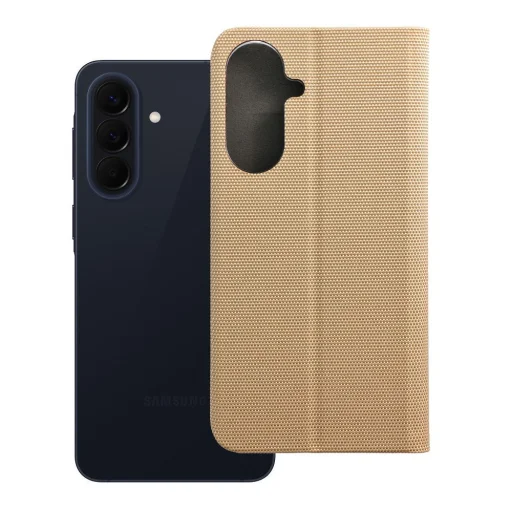 Samsung Galaxy A57 5G puzdro SENSITIVE Book zlaté - 11