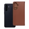 Samsung Galaxy A57 puzdro SMART PRO Book kožené hnedé thumbnail