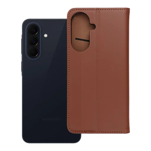 Samsung Galaxy A57 puzdro SMART PRO Book kožené hnedé - 11
